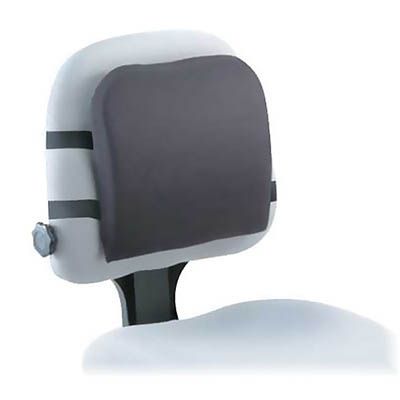 KENSINGTON MEMORY FOAM BACK SUPPORT BLACK