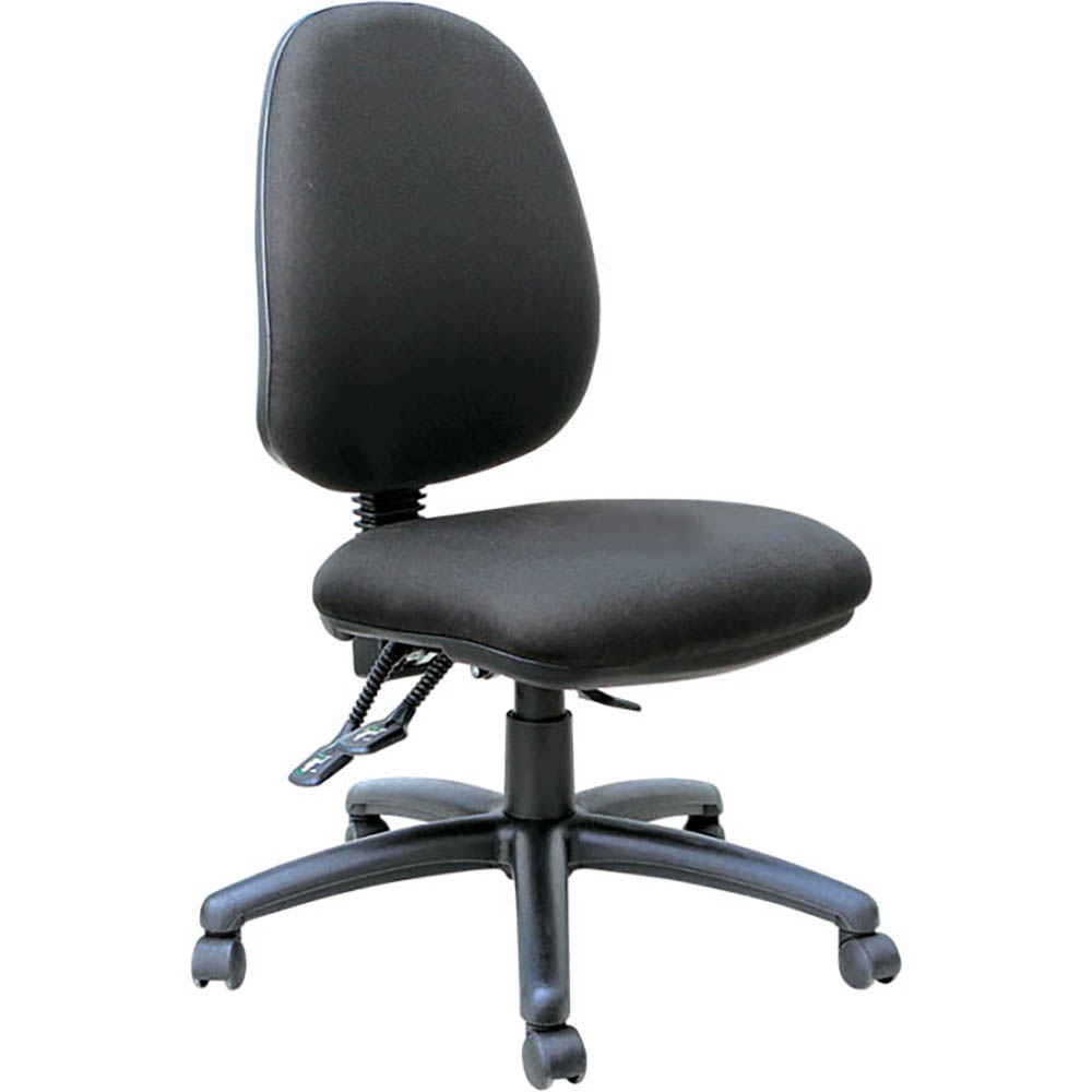Buro Mondo Java Task Chair High Back 3-lever Black