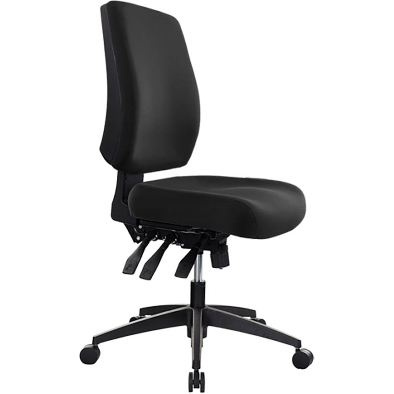 Buro Tidal Chair Medium Back Black