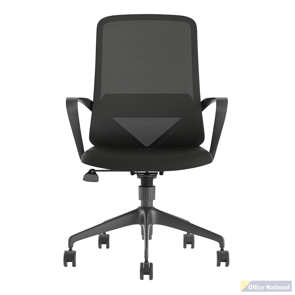 MONDO MISTRAL OFFICE CHAIR WITH ARMS BLACK