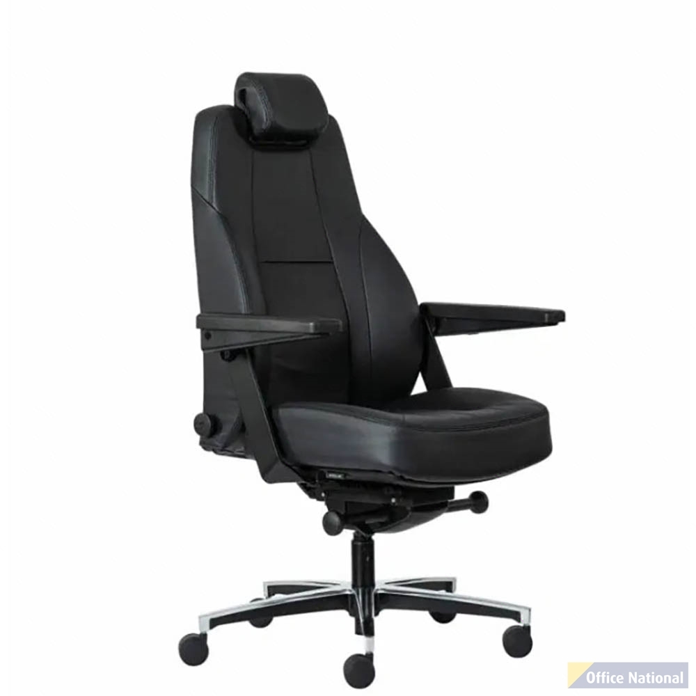 BURO MAVERICK CONTROLLER CHAIR 24/7 FABRIC BLACK