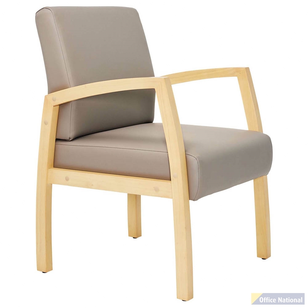 BURO BELLA GUEST CHAIR WITH ARMS DILLON PU STRATUS