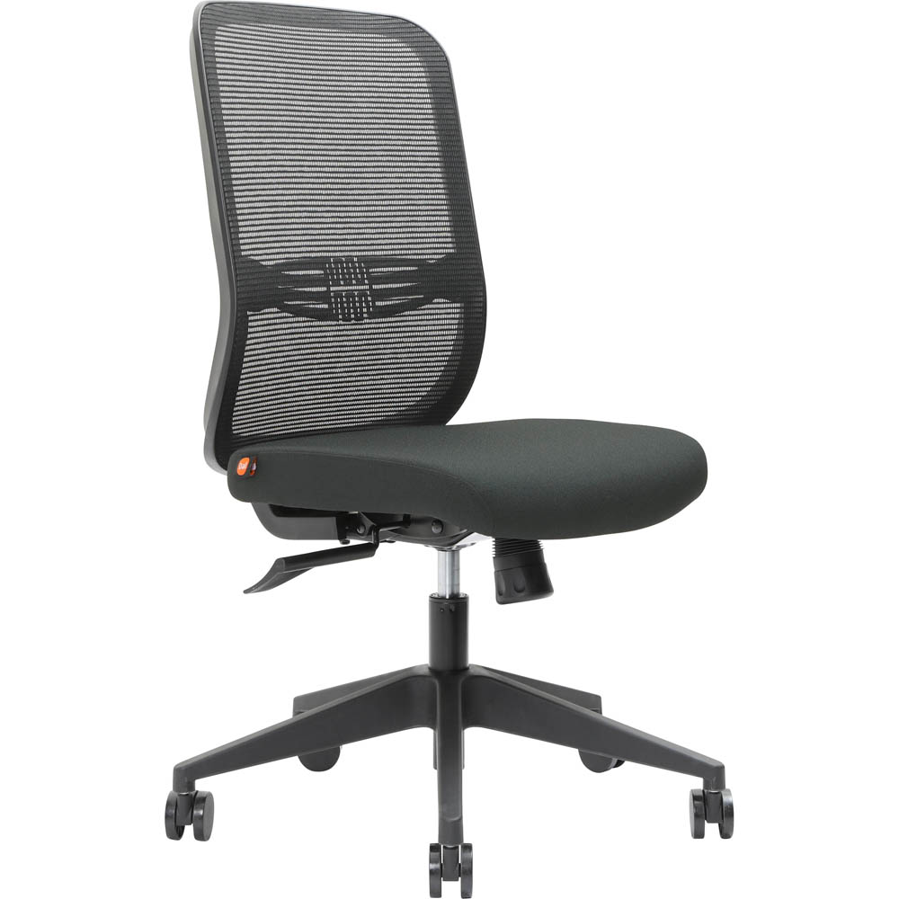 BRINDIS TASK CHAIR HIGH MESH BACK NYLON BASE SLATE