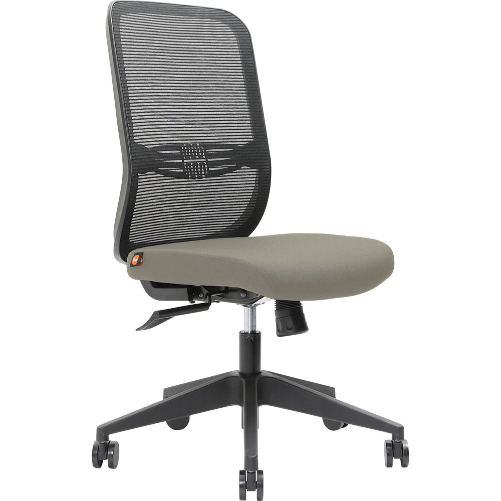 BRINDIS TASK CHAIR HIGH MESH BACK NYLON BASE DRIFTWOOD