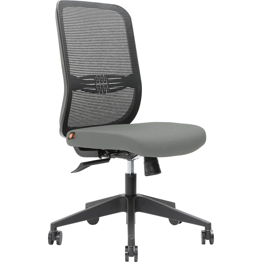 BRINDIS TASK CHAIR HIGH MESH BACK NYLON BASE STEEL