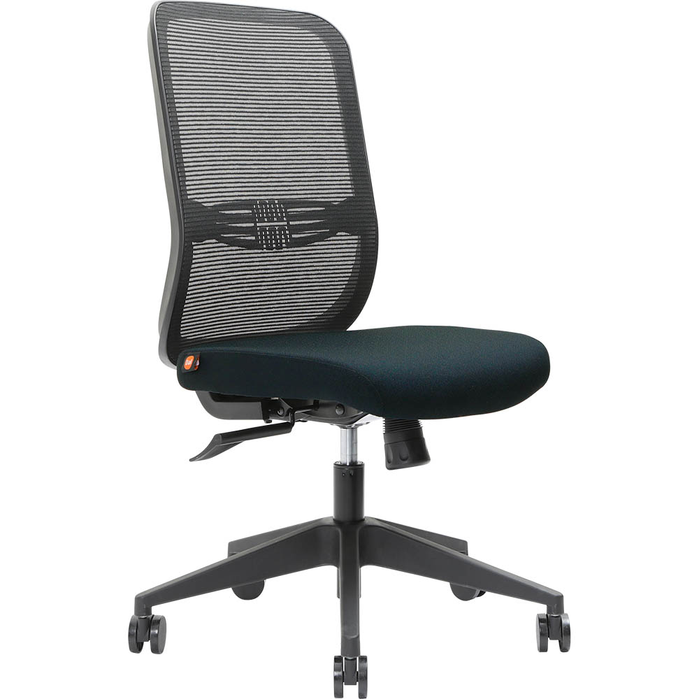 BRINDIS TASK CHAIR HIGH MESH BACK NYLON BASE NAVY