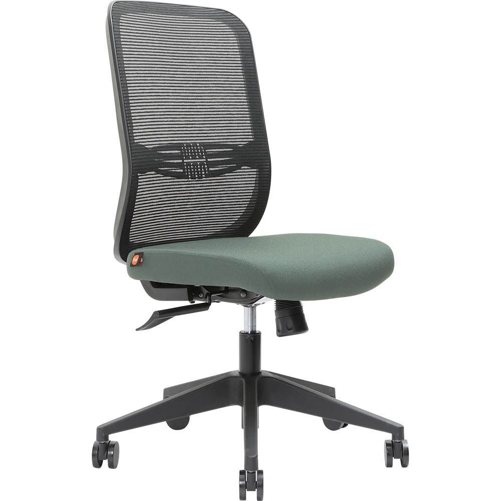 BRINDIS TASK CHAIR HIGH MESH BACK NYLON BASE CLOUD