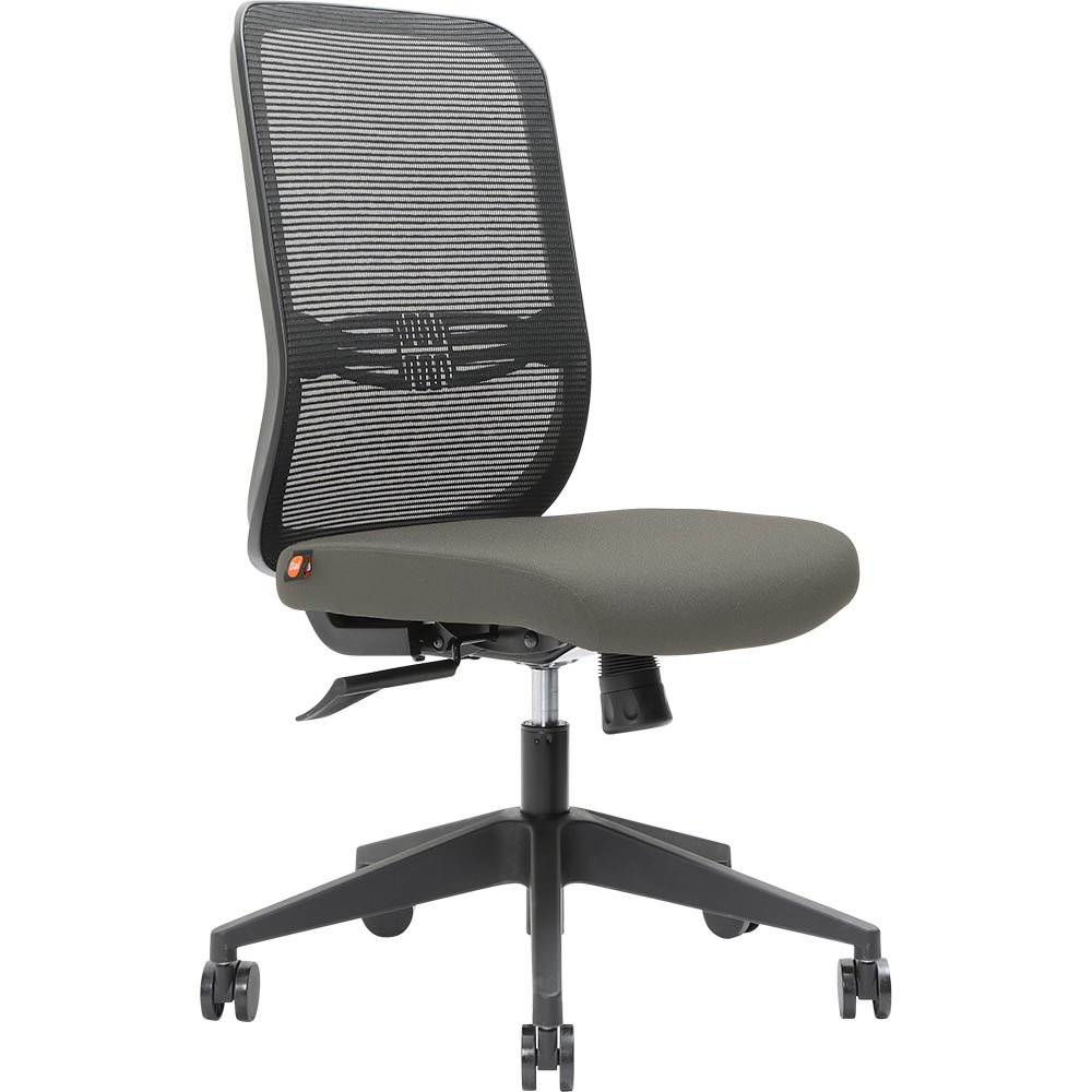 BRINDIS TASK CHAIR HIGH MESH BACK NYLON BASE MOCHA