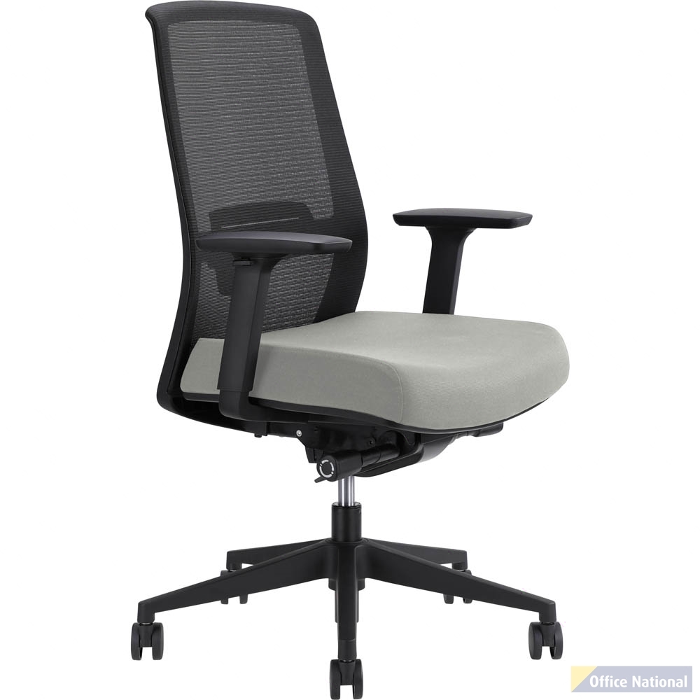 JIRRA SIDE CONTROL SYNCHRO HIGH MESH BACK ARMS BLACK BACK ICE SEAT