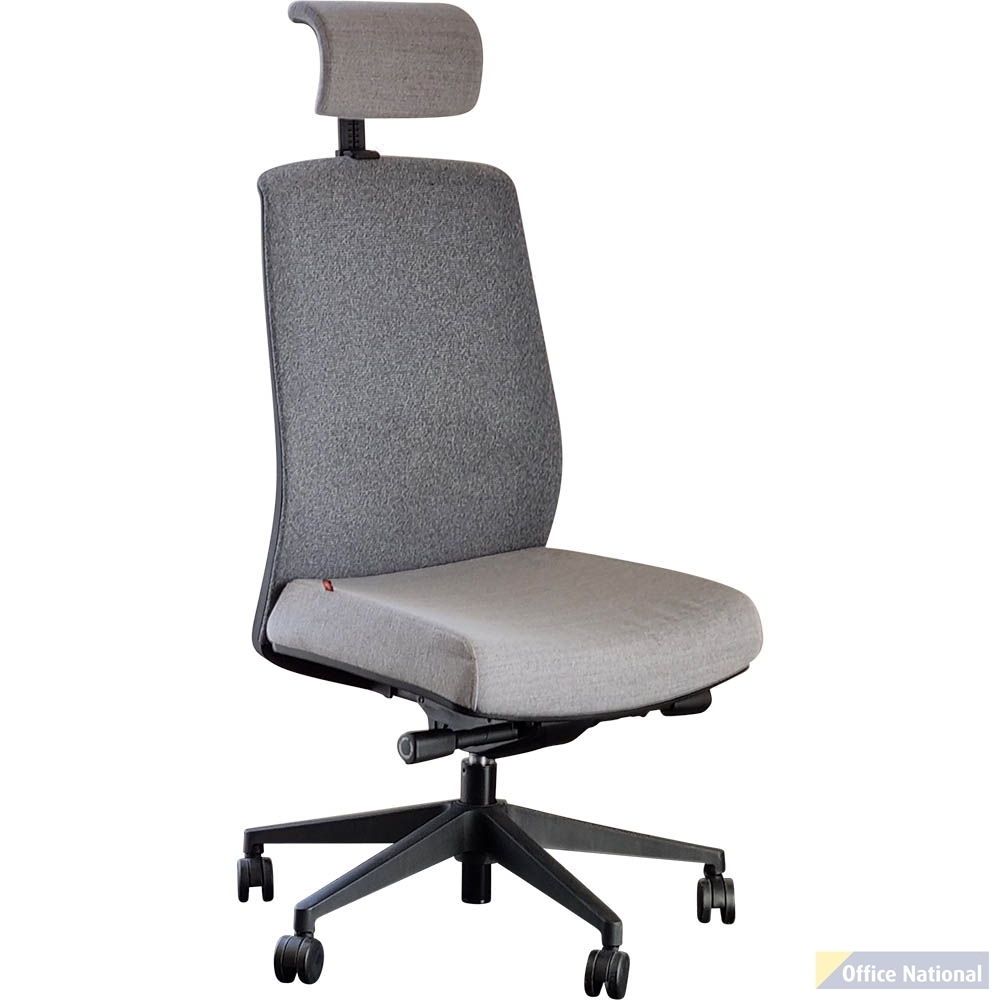 DAL JIRRA SIDE CONTROL SYNCHRO HIGH MESH BACK HEADREST GREY BACK