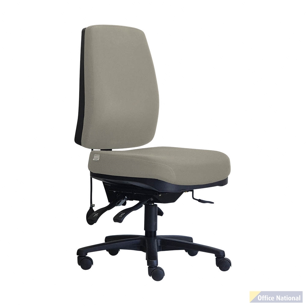 DAL BPLUS HIGH BACK CHAIR LARGE GELTEQ G2SEAT NO ARMS WARWICK GRAVITY DRIFTWOOD