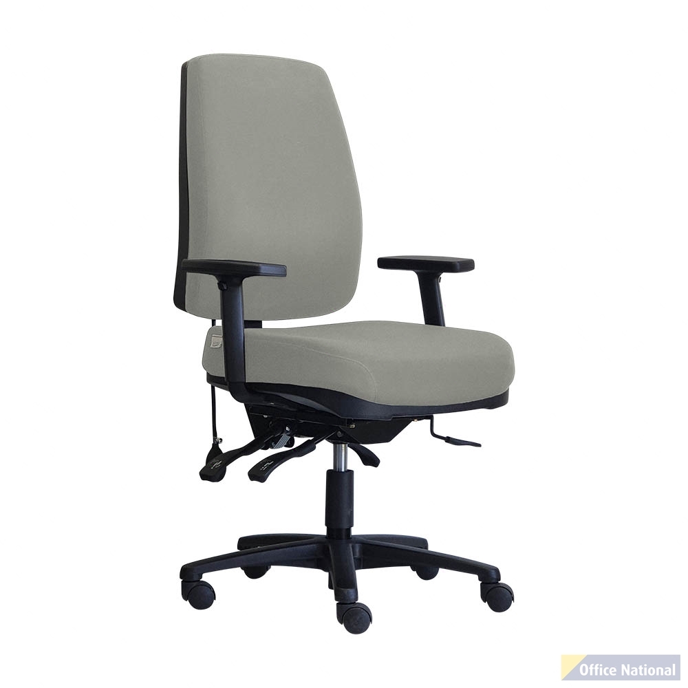 DAL BPLUS HIGH BACK CHAIR LARGE GELTEQ G2SEAT WITH ARMS WARWICK GRAVITY