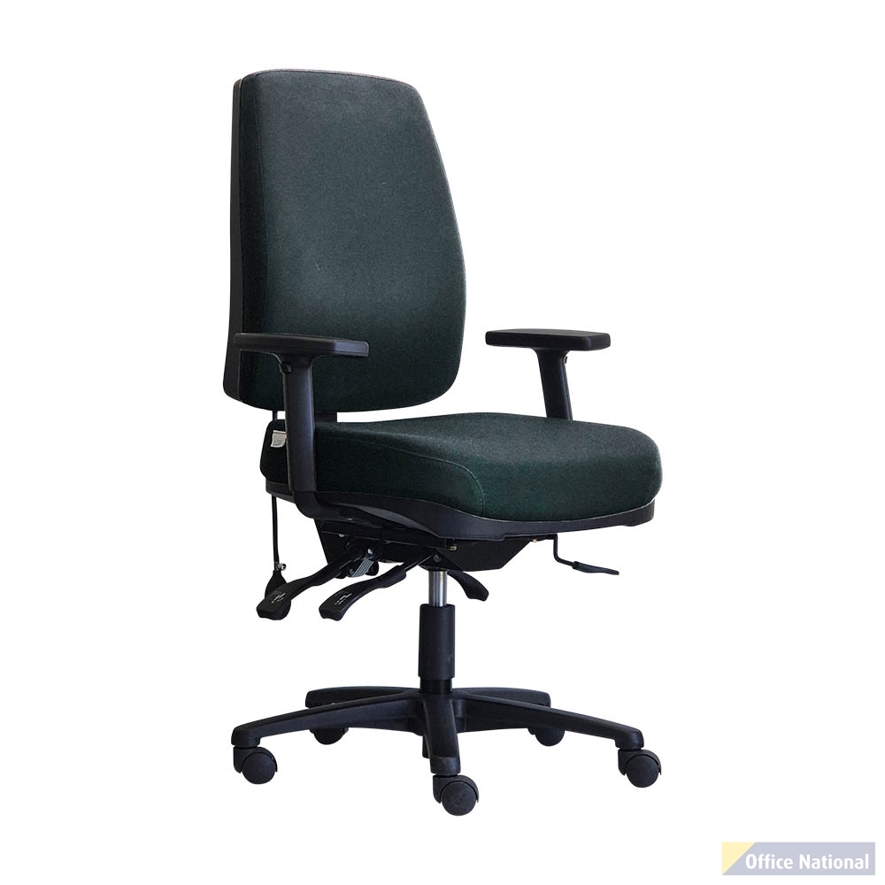 DAL BPLUS HIGH BACK CHAIR LARGE GELTEQ G2SEAT WITH ARMS WARWICK GRAVITY NAVY