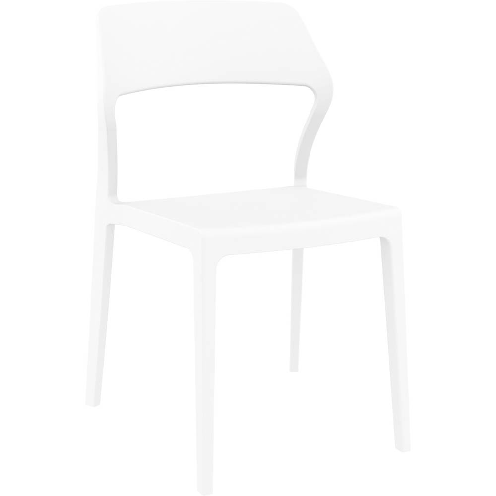 Siesta Snow Chair 470mm White