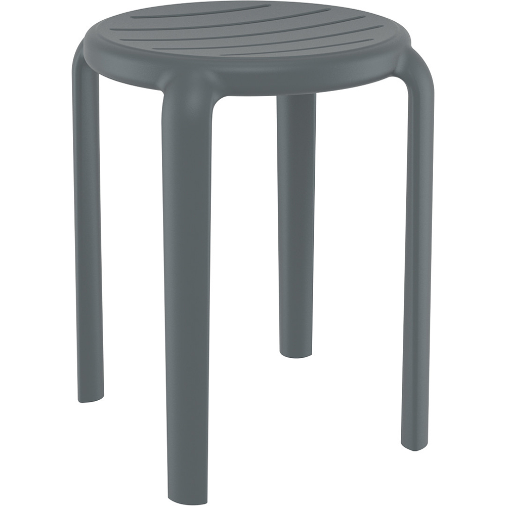 SIESTA EXCLUSIVE TOM STOOL 45 DARK GREY