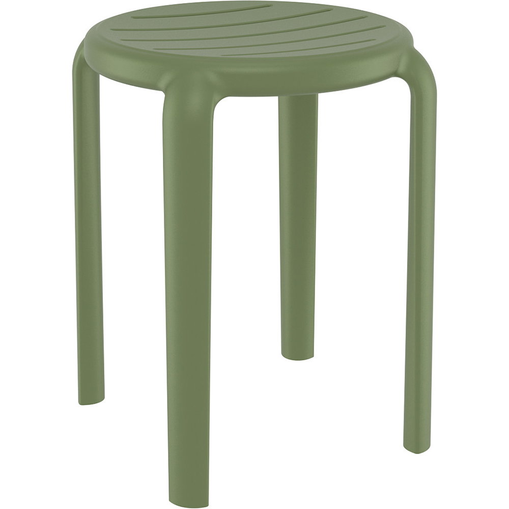 SIESTA EXCLUSIVE TOM STOOL 45 OLIVE GREEN