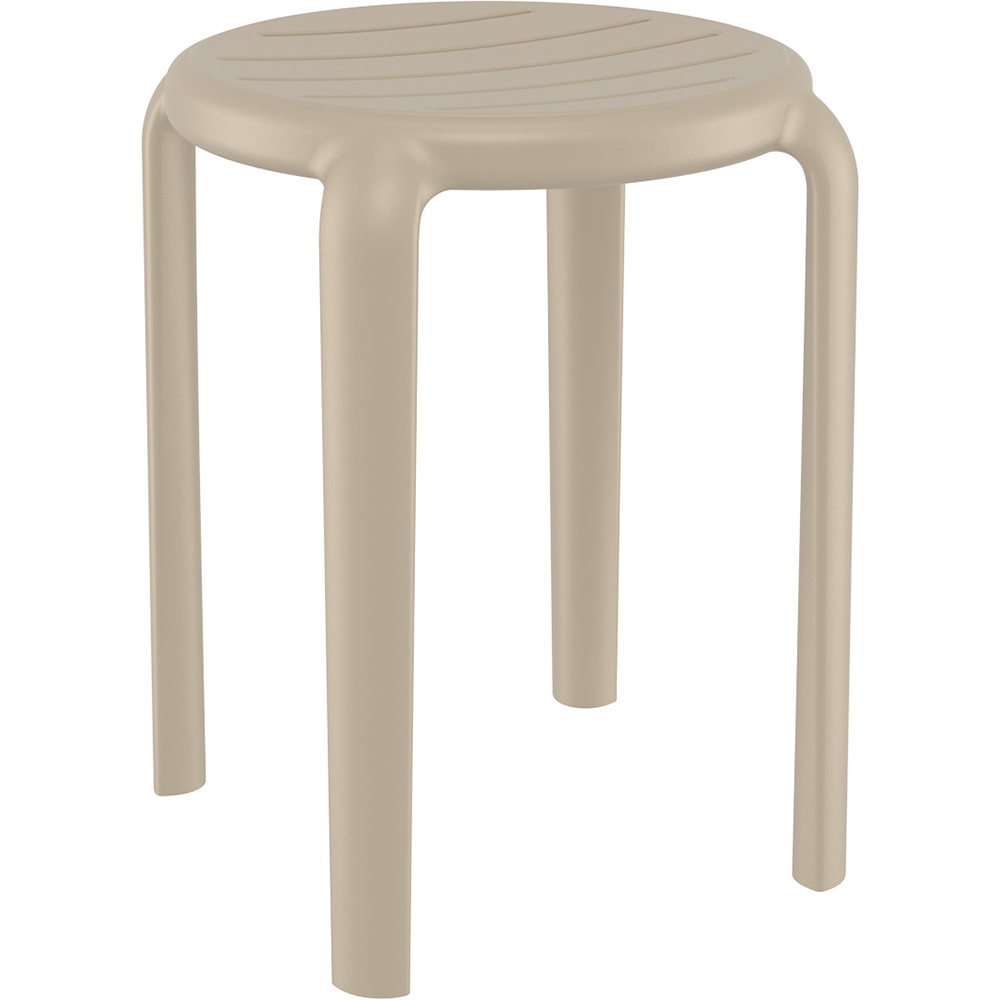 SIESTA EXCLUSIVE TOM STOOL 45 TAUPE