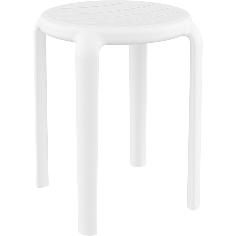 SIESTA EXCLUSIVE TOM STOOL 45 WHITE