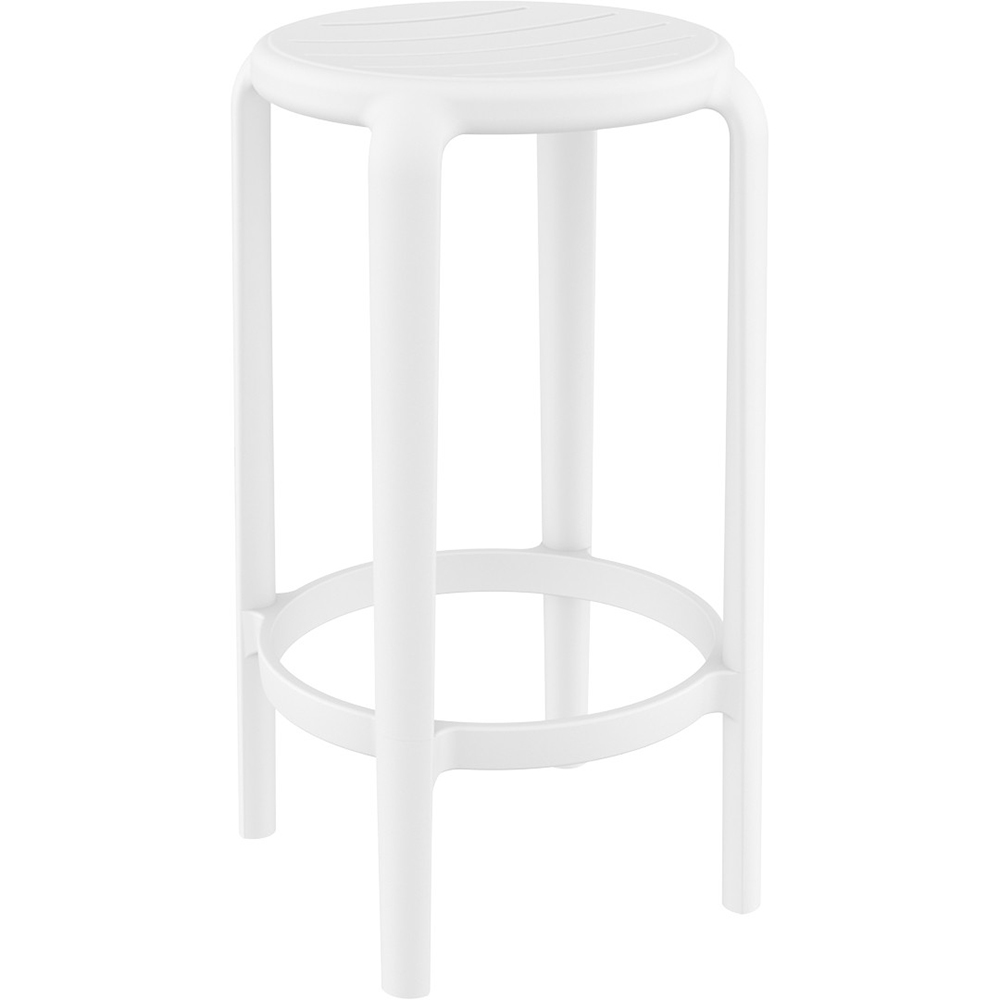 SIESTA EXCLUSIVE TOM BAR STOOL 65 WHITE