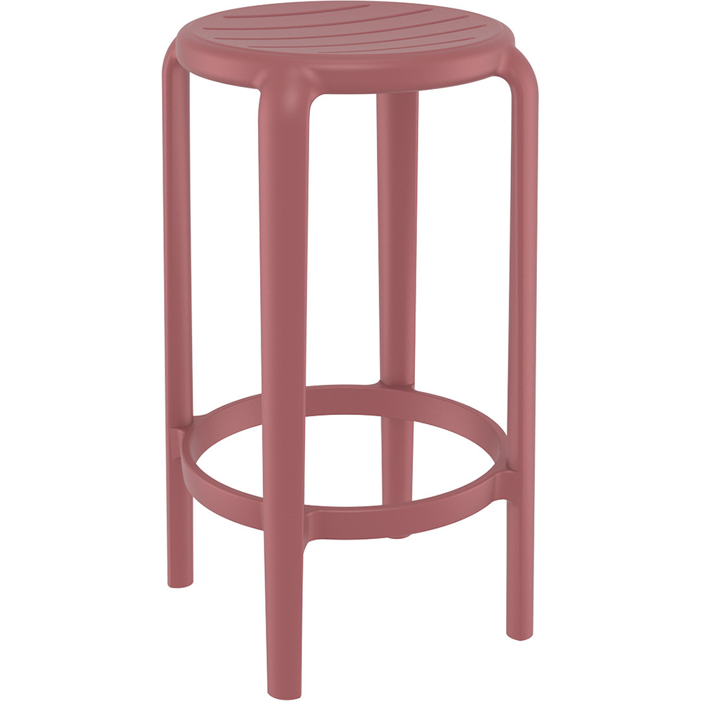 SIESTA EXCLUSIVE TOM BAR STOOL 65 MARSALA