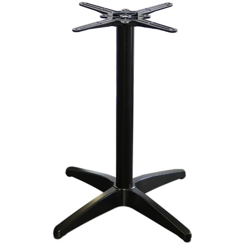 ASTORIA TABLE BASE 720MM BLACK POWDERCOAT