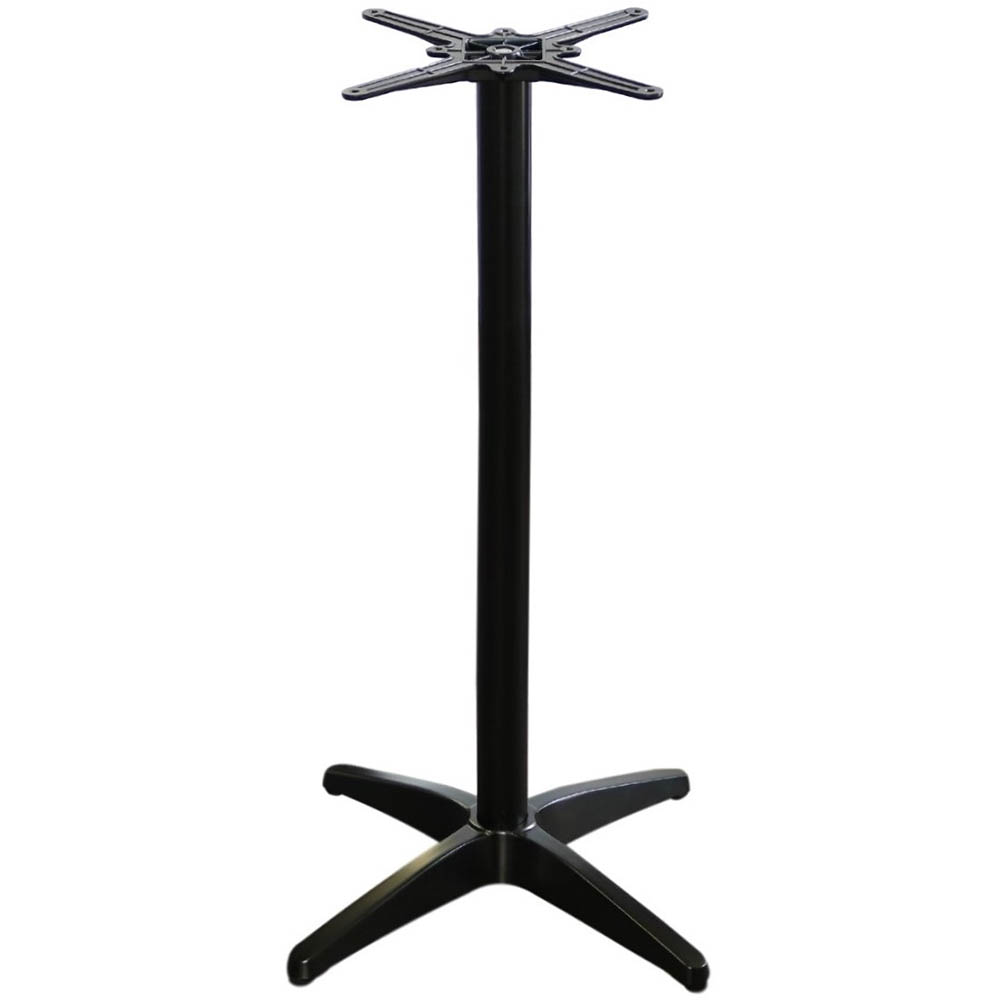 ASTORIA BAR TABLE BASE 1090MM BLACK POWDERCOAT