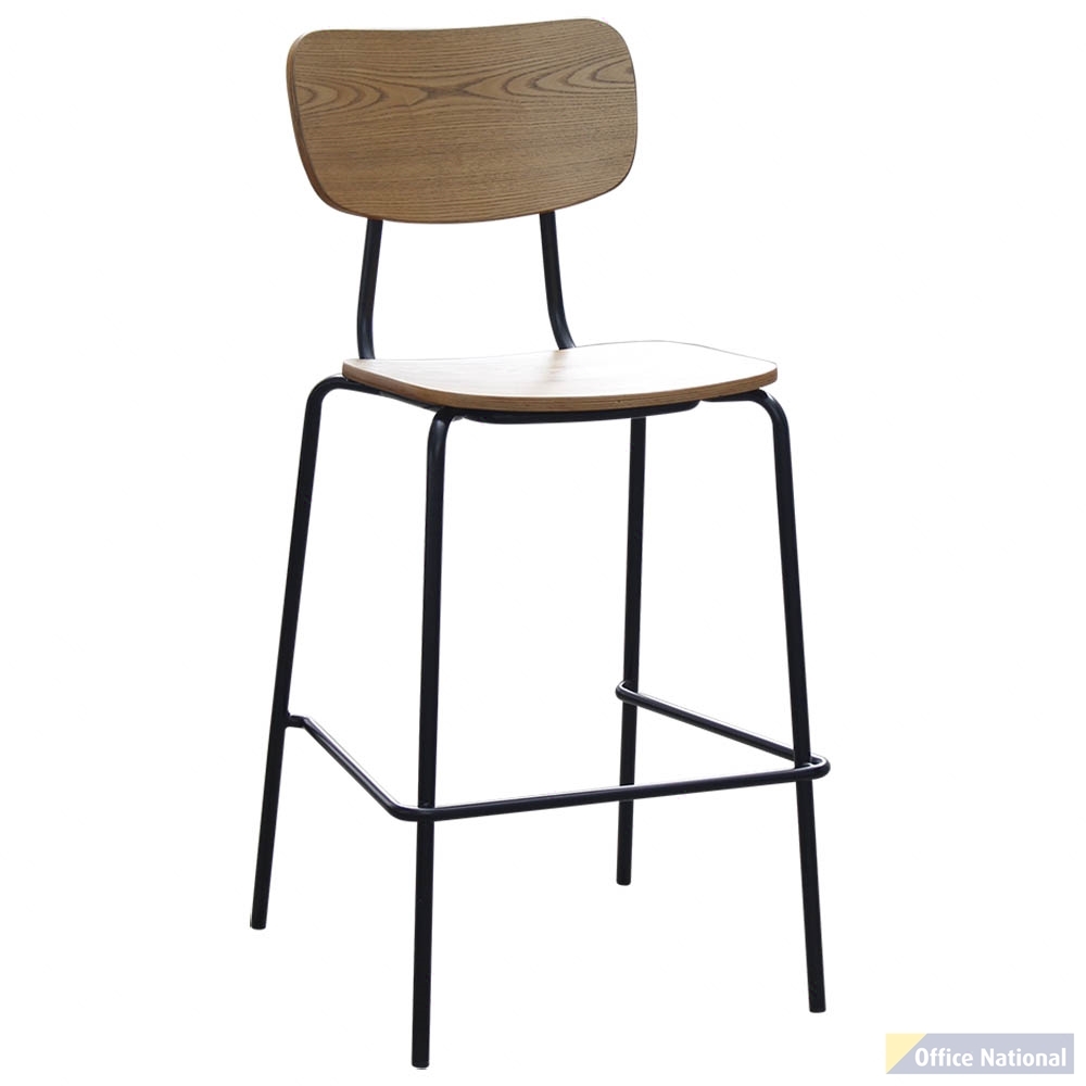 DURAFURN TIRAMISU BARSTOOL BLACK FRAME