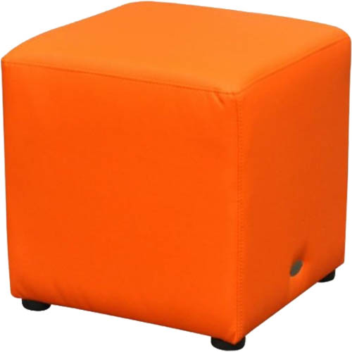 DURASEAT OTTOMAN CUBE ORANGE