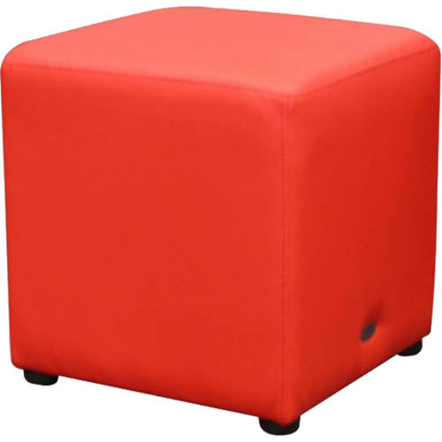 DURASEAT OTTOMAN CUBE RED