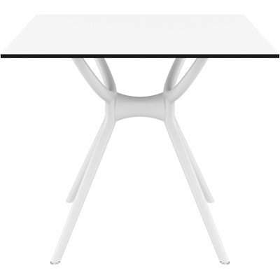 SIEASTA AIR TABLE 800 X 800MM WHITE