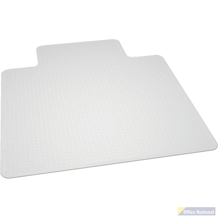 SYLEX CHAIRMAT VINYL KEYHOLE MEDIUM PILE CARPET 1140 X 1350MM