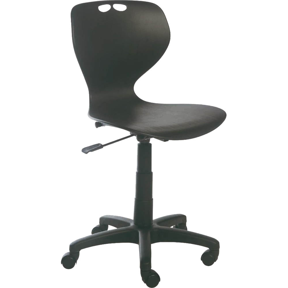 SYLEX MATA SWIVEL CHAIR BLACK