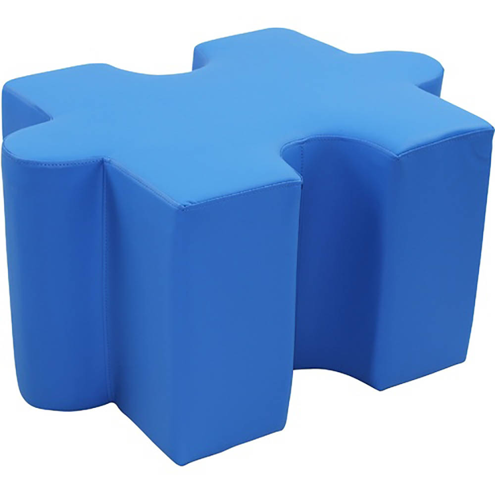Sylex Puzzle Ottoman 850 X 580 X 460mm Blue