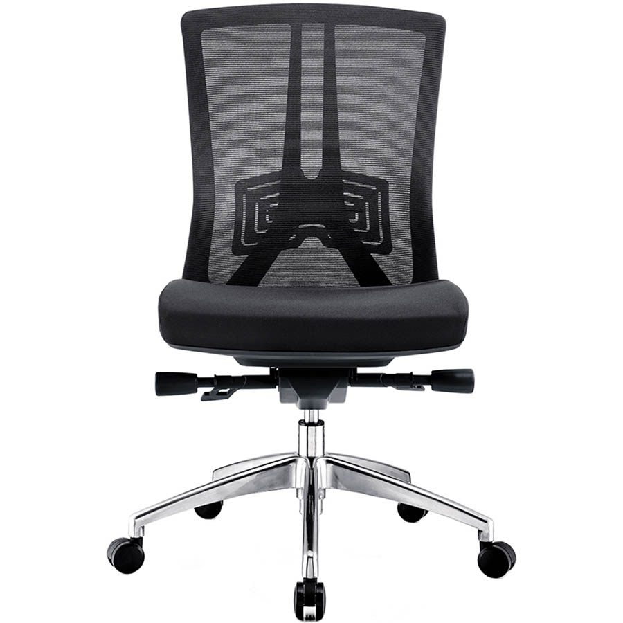 Truman Executive Chair Medium Mesh Back Arms Black