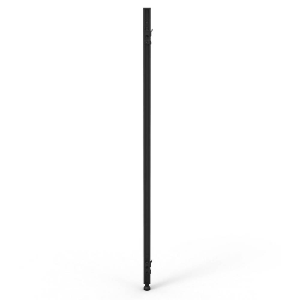 RAPIDLINE SHUSH30 SCREEN JOINING POLES 120 DEGREE 495 X 30 X 30MM BLACK SATIN