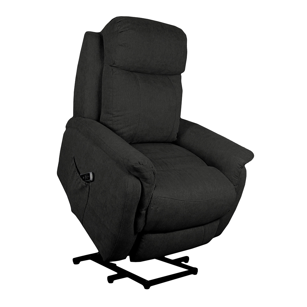 RAPIDLINE HOME ELEVATE ASCOT LIFT CHAIR DUAL MOTOR MEDIUM FABRIC MANISA THUNDER