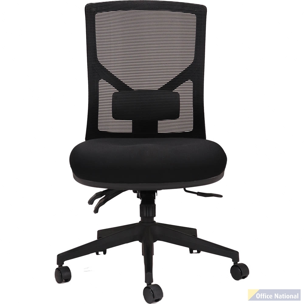 RAPIDLINE BREEZE CHAIR MEDIUM MESH BACK BLACK