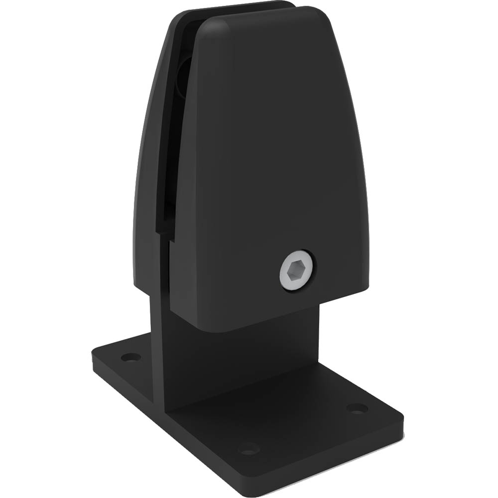 RAPIDLINE ECO PANEL DESK SCREEN BACK TO BACK MOUNTED CLAMP BLACK PACK 2