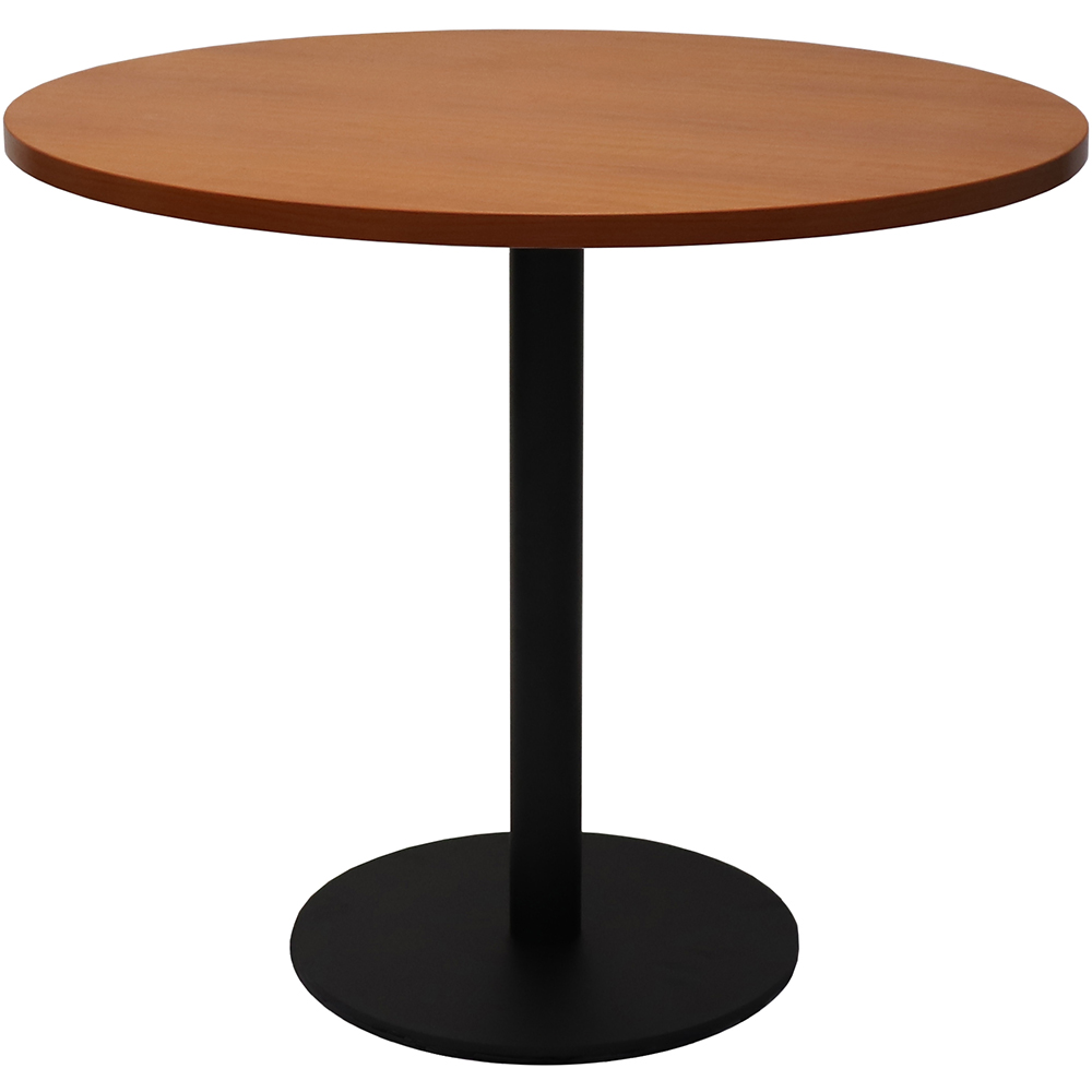 RAPIDLINE ROUND TABLE DISC BASE 900MM CHERRY/BLACK