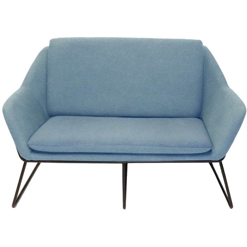 Rapidline Cardinal Lounge Chair 2 Seater Light Blue