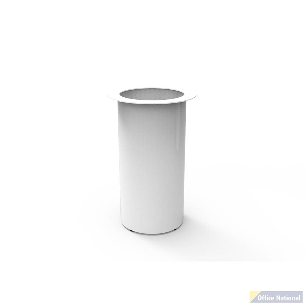RAPIDLINE TABLE DRUM BASE 450MM X 705MM WHITE