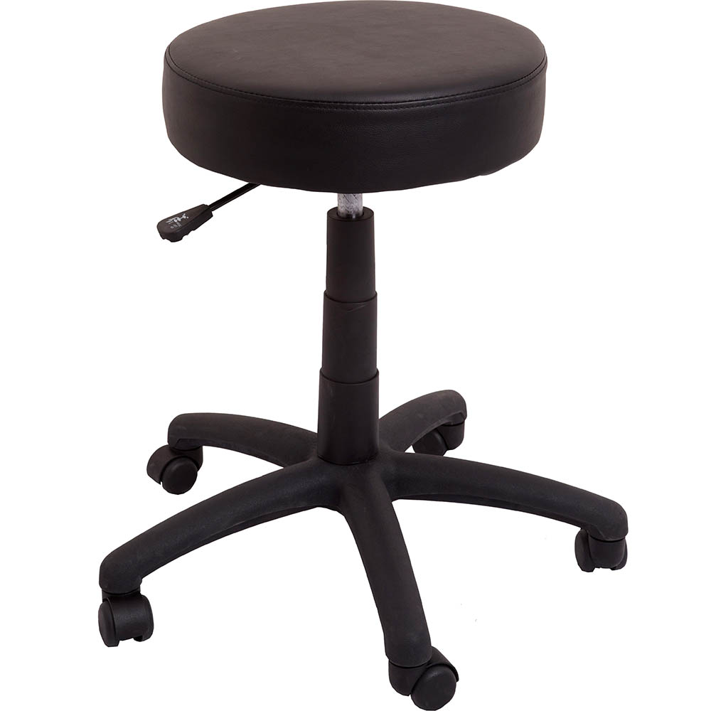 RAPIDLINE DS STOOL DESK HEIGHT 570MM BLACK