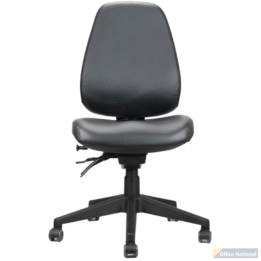 RAPIDLINE ENDEAVOUR PRO CHAIR HIGH BACK PU BLACK