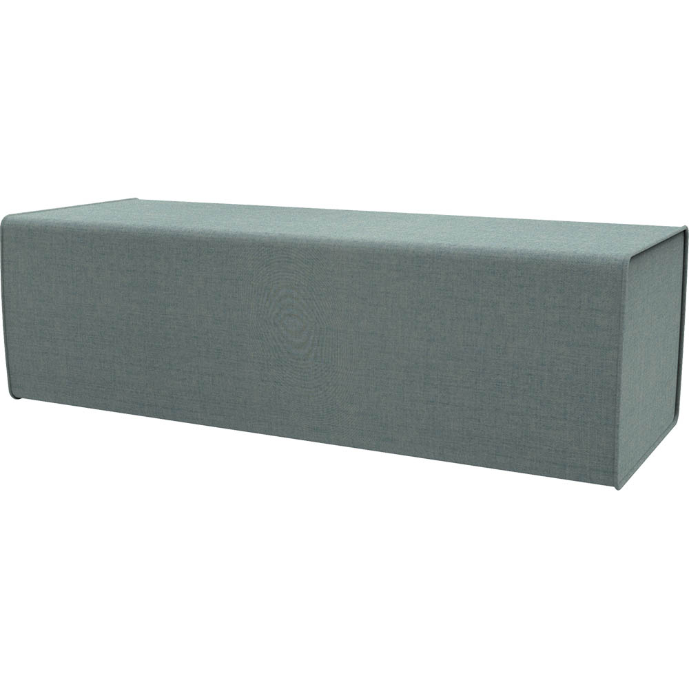 Rapidline Flexi Lounge Single Back Rest Module 925 X 355 X 280mm Light Blue