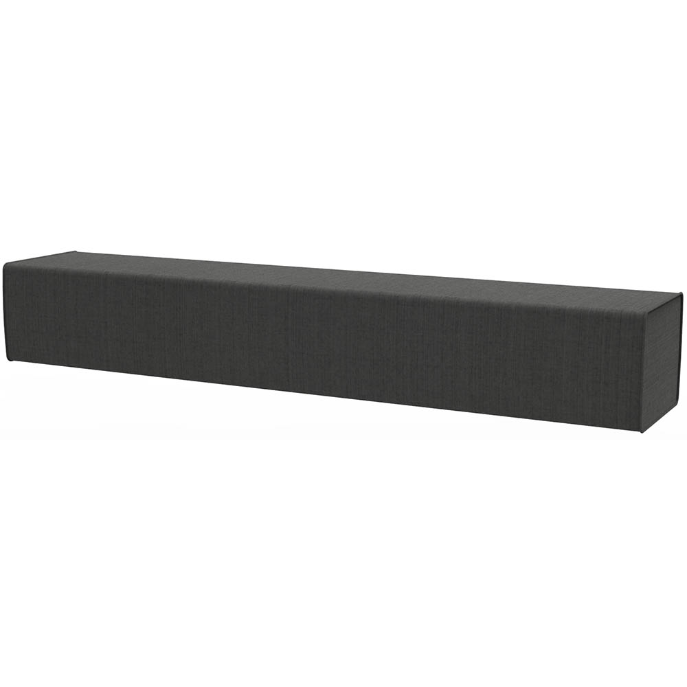 Rapidline Flexi Lounge Triple Back Rest Module 1830 X 355 X 280mm Charcoal Ash