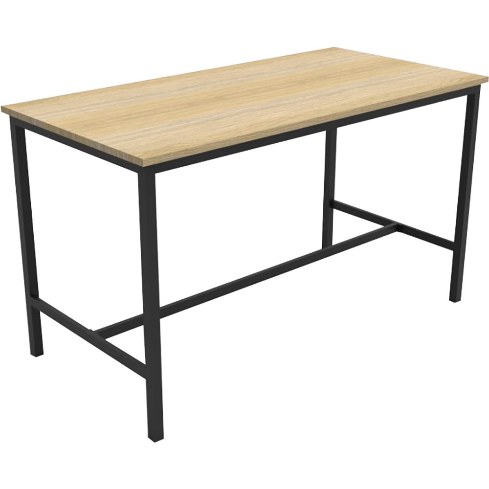 RAPIDLINE HIGH BAR TABLE 1800 X 900 X 1050MM NATURAL OAK