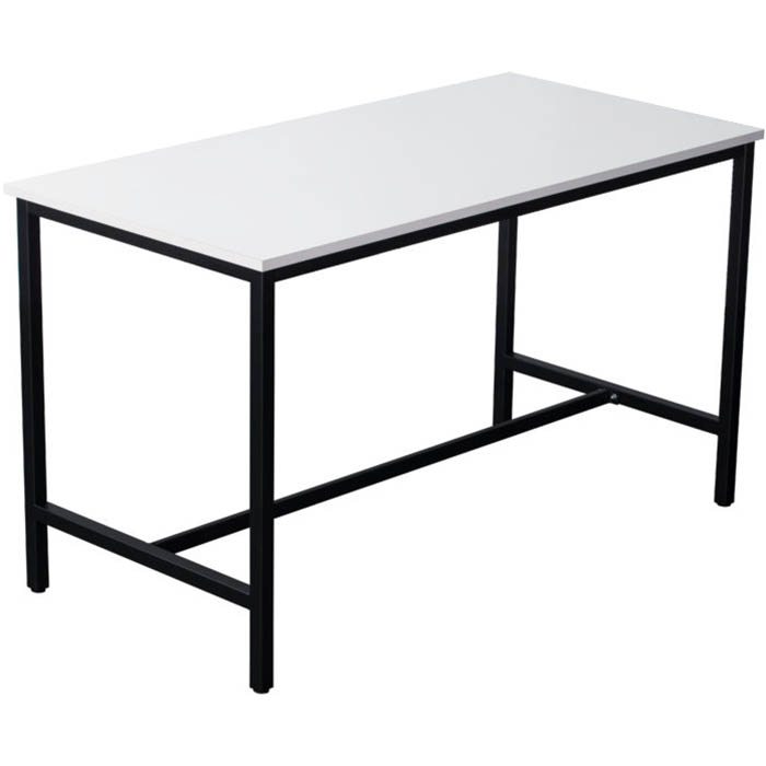 RAPIDLINE HIGH BAR TABLE 1800 X 900 X 1050MM NATURAL WHITE
