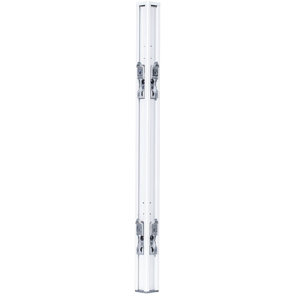 RAPIDLINE SHUSH30 SCREEN DESK MOUNT JOINING POLE 495MM WHITE