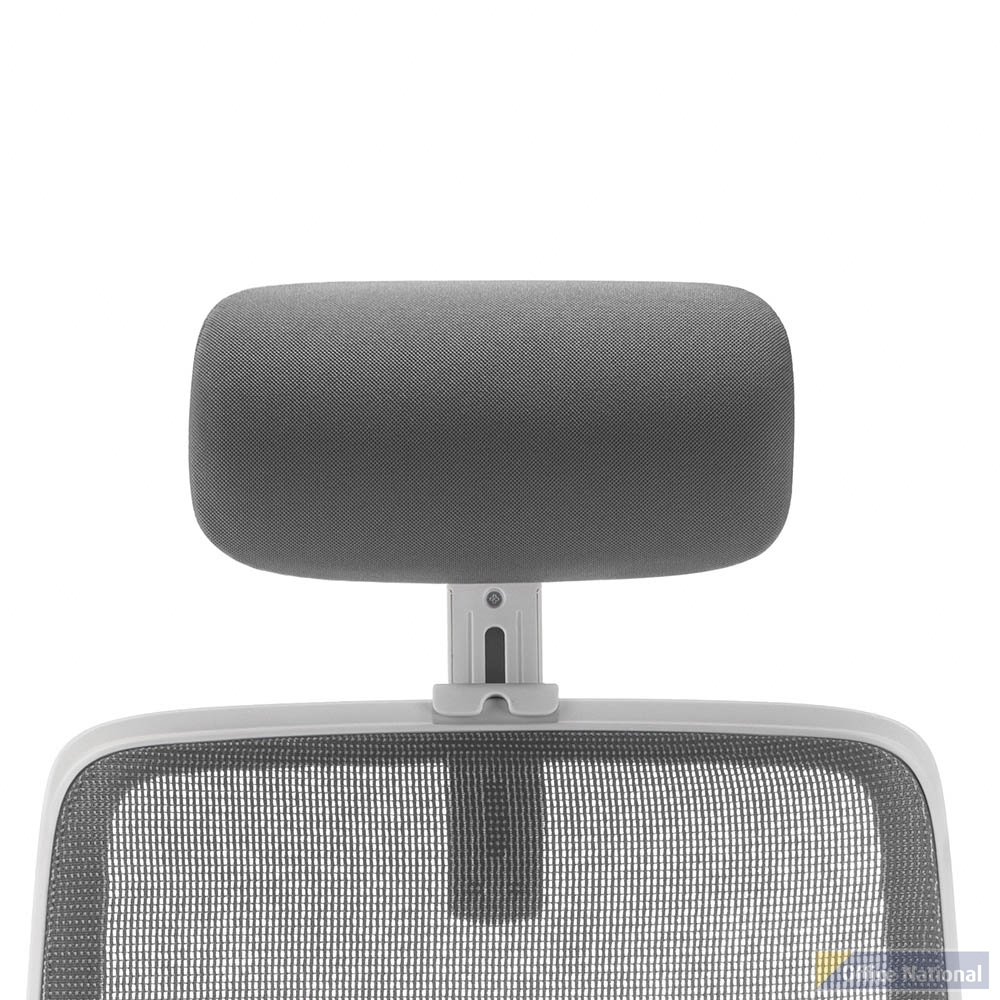 RAPIDLINE HEAD REST FOR LOTTO CHAIR 280 X 140 X 310MM WHITE GREY