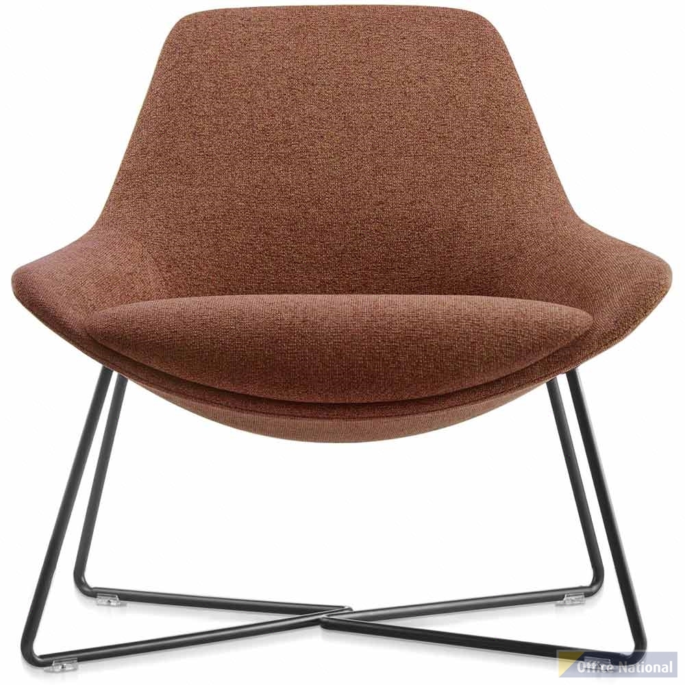 RAPIDLINE LUTIE CROSS LOUNGE CHAIR RUST